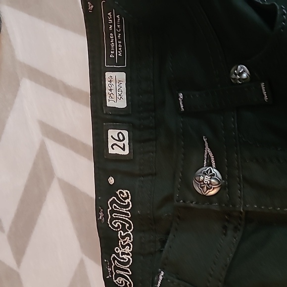 Miss Me Black Skinny Jeans - Picture 7 of 12